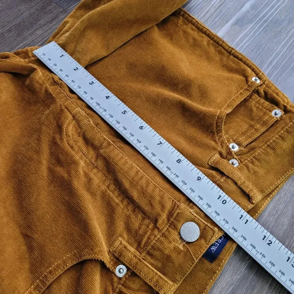 J.CREW Womens Corduroy Straight Pant Size 25 Brown Cotton Mid Rise 5-Pockets - Picture 7 of 9